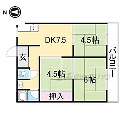 片町線 藤阪駅 徒歩13分