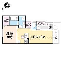 奈良県生駒市西松ケ丘（賃貸アパート1LDK・1階・48.61㎡） その2