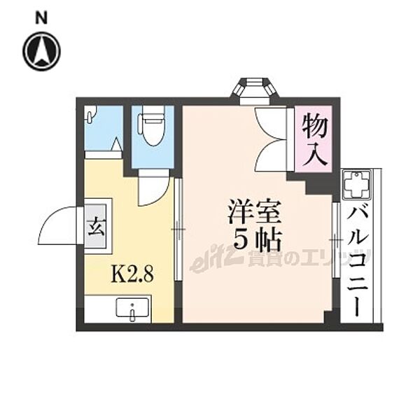 サン・レントコーポ 101｜大阪府寝屋川市池田本町(賃貸アパート1K・1階・15.50㎡)の写真 その2