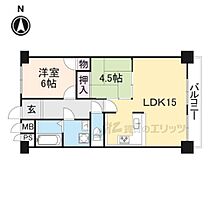 奈良県奈良市芝辻町４丁目（賃貸マンション2LDK・6階・63.80㎡） その2