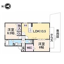 コート宮ノ下 101 ｜ 奈良県磯城郡田原本町大字八尾（賃貸アパート2LDK・1階・59.59㎡） その2