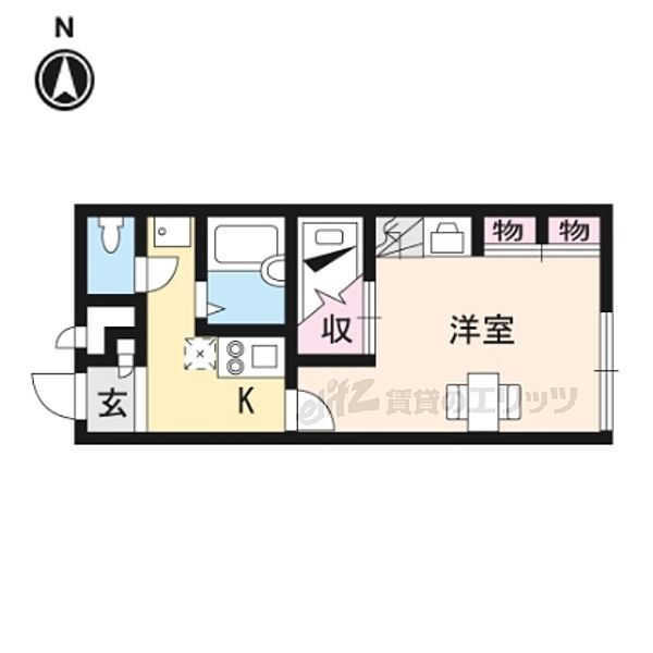 レオパレス美園Ａ 108｜奈良県橿原市城殿町(賃貸アパート1K・1階・23.18㎡)の写真 その2