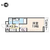 イースト・ヒル 302 ｜ 奈良県大和郡山市東岡町（賃貸アパート1K・3階・26.09㎡） その2