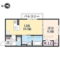 ジューンベリーガーデン 201 ｜ 奈良県奈良市三条桧町（賃貸アパート1LDK・2階・41.95㎡） その2