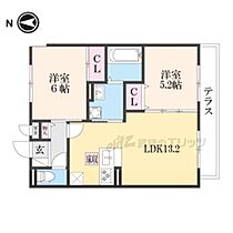 奈良県奈良市大森町（賃貸アパート2LDK・1階・56.55㎡） その1