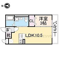 奈良県奈良市三条大路１丁目（賃貸アパート1LDK・2階・33.40㎡） その2