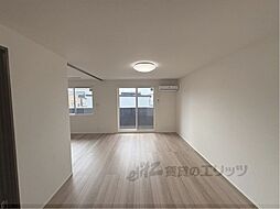 JR桜井線 帯解駅 徒歩22分の賃貸アパート 3階2LDKのリビング/ダイニング