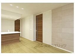 グランシャーメゾン新大宮 1階2LDKのリビング/ダイニング