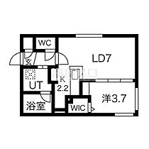 北海道札幌市白石区本通３丁目南1（賃貸マンション1LDK・1階・31.72㎡） その2