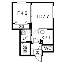 北海道札幌市豊平区平岸三条１２丁目（賃貸マンション1LDK・2階・34.19㎡） その2