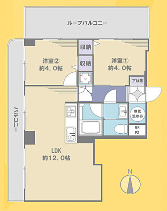 【間取図】