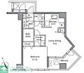 レジディア自由が丘4階18.6万円