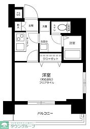 Phoenix南麻布 1Kの間取図画像