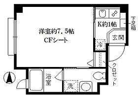 東京都練馬区練馬2丁目（賃貸マンション1K・3階・21.16㎡） その2