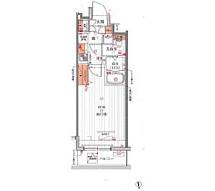 埼玉県川口市西川口1丁目（賃貸マンション1K・8階・22.80㎡） その2