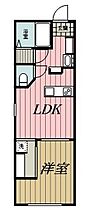 Like作草部2nd  ｜ 千葉県千葉市稲毛区作草部2丁目11-69（賃貸アパート1LDK・1階・40.58㎡） その2