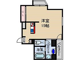 山崎マンション14  ｜ 大阪府茨木市宮元町（賃貸マンション1LDK・3階・38.79㎡） その2