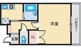 クリヨン千里北 204 ｜ 大阪府茨木市豊川4丁目26-13（賃貸マンション1K・2階・25.04㎡） その2