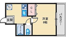 ナンノ第12号館  ｜ 大阪府摂津市千里丘2丁目（賃貸マンション1K・2階・21.60㎡） その2