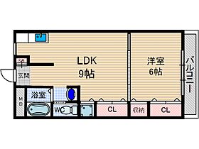 ヴィラ春日  ｜ 大阪府茨木市新中条町（賃貸マンション1LDK・3階・38.00㎡） その2