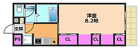 リブリ・ラゴーラ  ｜ 大阪府茨木市総持寺1丁目（賃貸マンション1K・3階・27.53㎡） その2