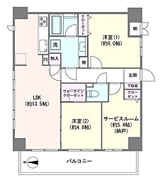 間取図画像 2SLDK