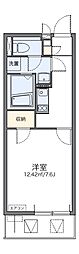 レオネクストフォーブル 1Kの間取図画像