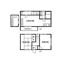 テラスハウス若葉B棟 7 ｜ 埼玉県鶴ヶ島市富士見４丁目7-18（賃貸アパート2LDK・2階・52.99㎡） その2