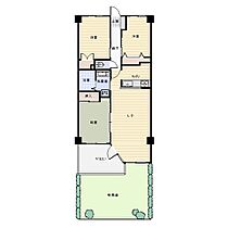 シティーワン籠原 105 ｜ 埼玉県深谷市東方3773番地2（賃貸マンション3LDK・1階・67.54㎡） その2