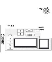 レオパレスヒロ 206 ｜ 埼玉県鴻巣市逆川１丁目4-37（賃貸アパート1K・2階・26.49㎡） その3