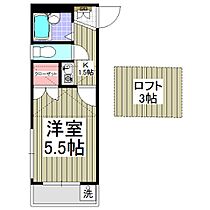 フリーダムB棟 206 ｜ 埼玉県鶴ヶ島市富士見５丁目16-4（賃貸アパート1K・2階・17.11㎡） その2