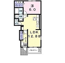 スペース　ヴィラ 104 ｜ 埼玉県深谷市原郷2067番地1（賃貸アパート1LDK・1階・46.79㎡） その2