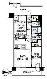 間取図画像 1SLDK