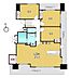 間取り：☆LDK21帖超+三方バルコニー+最上階角部屋☆専有面積88.34m2・バルコニー面積30.43m2