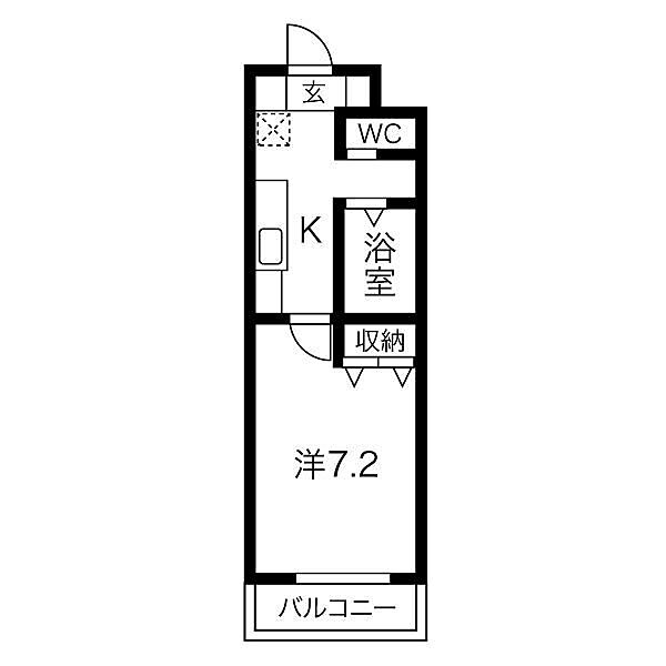 A・City港栄 403｜愛知県名古屋市港区港栄４丁目(賃貸マンション1K・4階・23.94㎡)の写真 その2