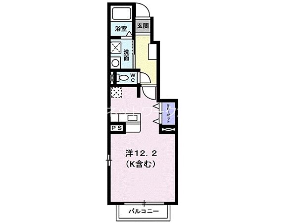 ソレイユ ｜岡山県倉敷市堀南(賃貸アパート1R・1階・32.90㎡)の写真 その2