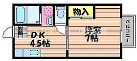 岡山県倉敷市藤戸町天城625-11（賃貸アパート1DK・1階・27.08㎡） その2