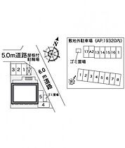 岡山県倉敷市新田2405-75（賃貸アパート1K・2階・22.35㎡） その3