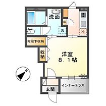 岡山県倉敷市玉島上成（賃貸アパート1K・1階・33.86㎡） その2