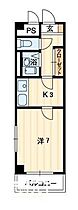 岡山県倉敷市二子23-1（賃貸マンション1K・5階・27.31㎡） その2