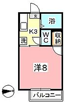 岡山県倉敷市中庄1098-8（賃貸アパート1K・1階・23.18㎡） その2