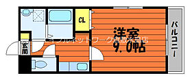 岡山県倉敷市松島275-2（賃貸マンション1K・4階・28.10㎡） その2