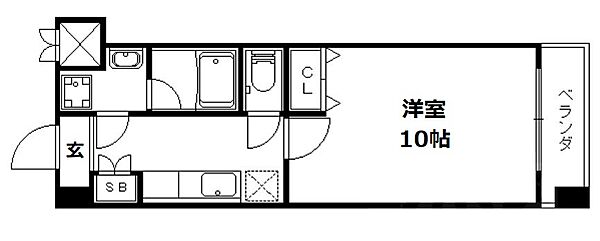 プラネシア星の子山科三条 ｜京都府京都市山科区竹鼻堂ノ前町(賃貸マンション1K・6階・30.30㎡)の写真 その2