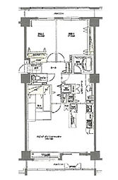 ル・ケレス南円山 3LDKの間取図画像