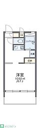 レオパレスシリウス戸田 1Kの間取図画像