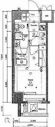 レアライゼ西川口 1Kの間取図画像