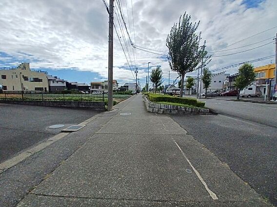 前面道路含む現...