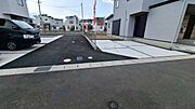 南側私道　西方面
