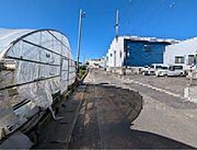 前面道路西向き