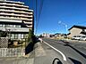 外観：東側前面道路　北方面